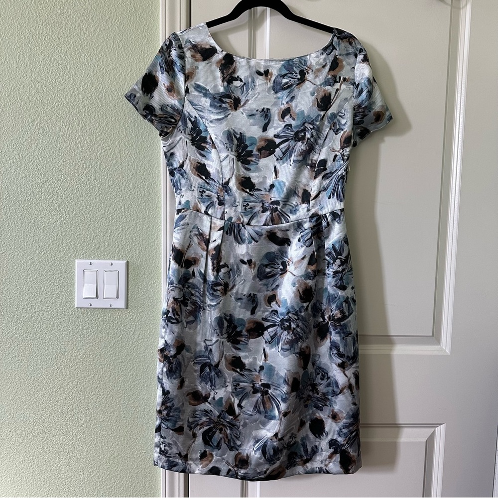 Helene Berman Boho Floral Print Flattering Dress 10